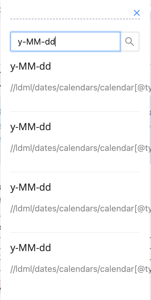 Search by localized value image